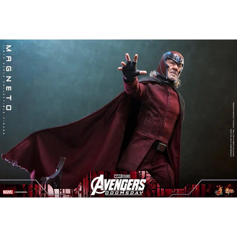 [Preventa Abierta] Avengers: Doomsday MMS912 Magneto 1/6th Scale Collectible Figure Hot Toys Collectibles 8