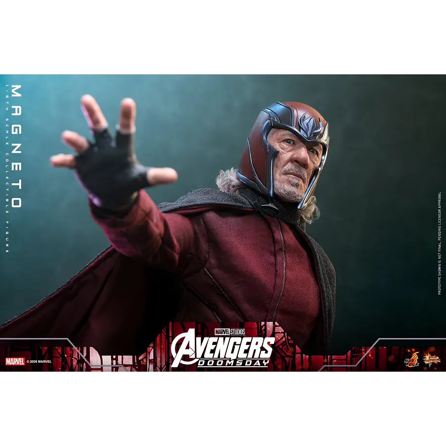 [Preventa Abierta] Avengers: Doomsday MMS912 Magneto 1/6th Scale Collectible Figure Hot Toys Collectibles 9