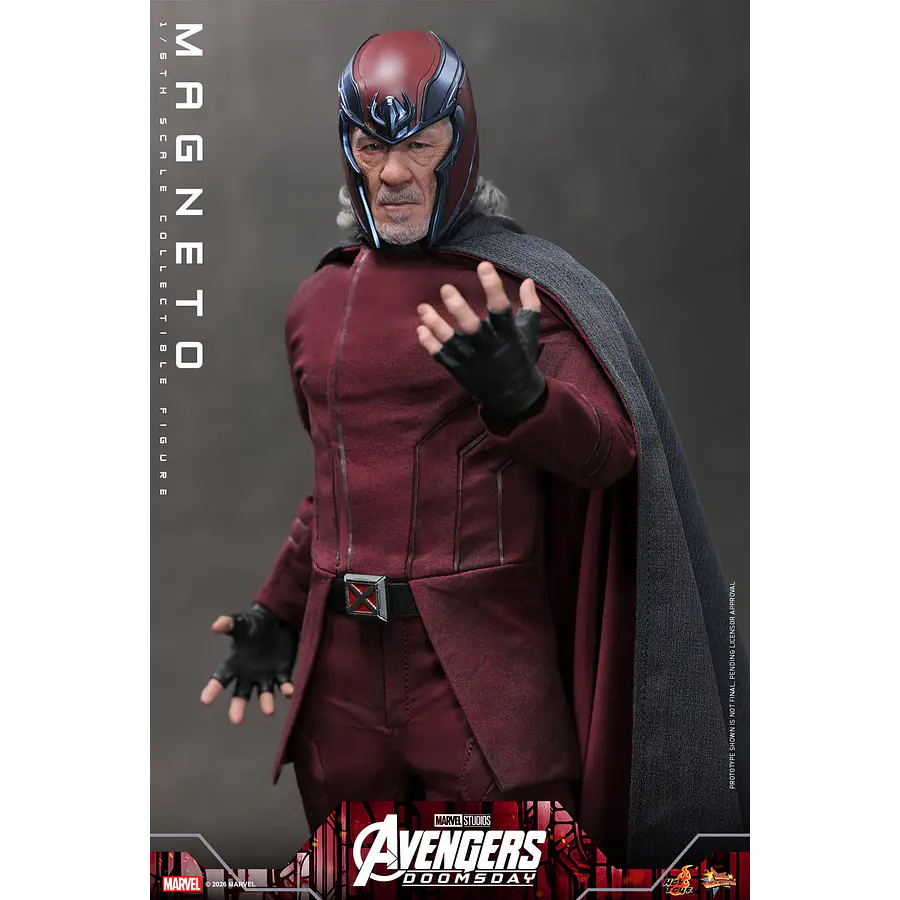 [Preventa Abierta] Avengers: Doomsday MMS912 Magneto 1/6th Scale Collectible Figure Hot Toys Collectibles 10