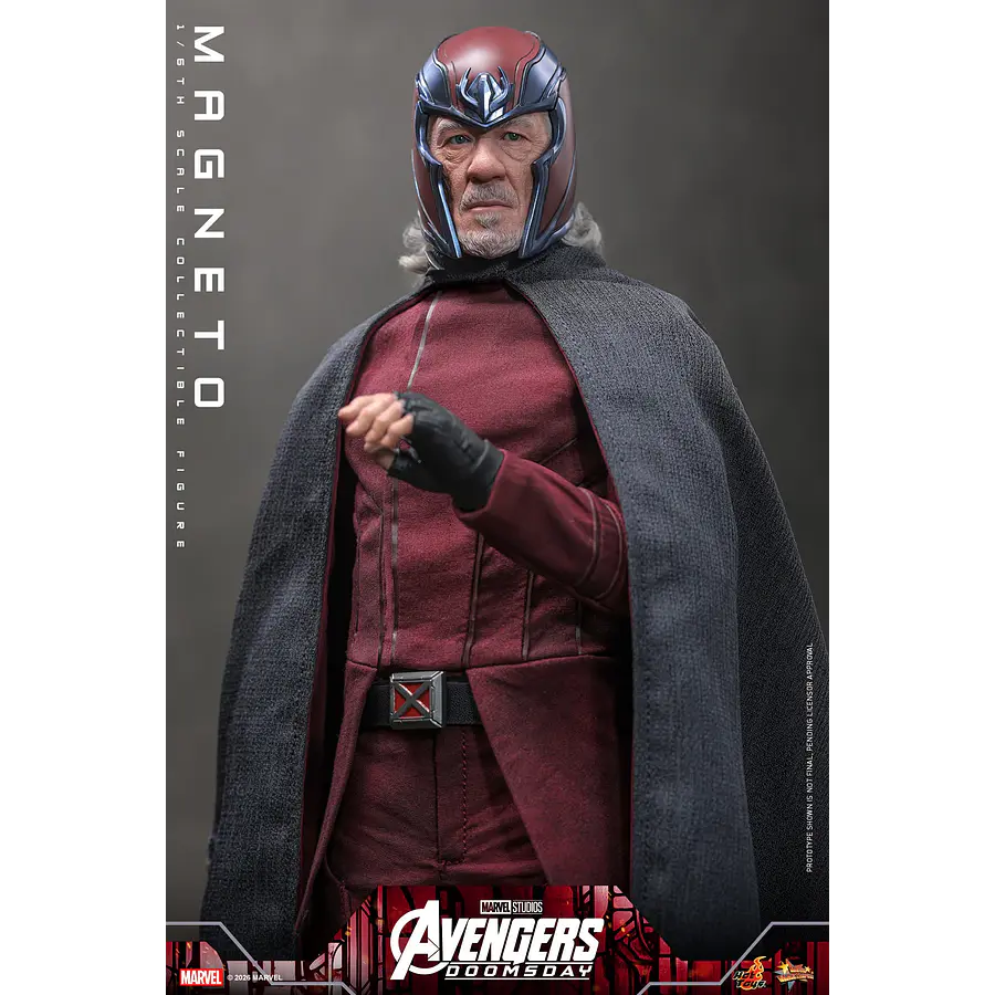 [Preventa Abierta] Avengers: Doomsday MMS912 Magneto 1/6th Scale Collectible Figure Hot Toys Collectibles 11