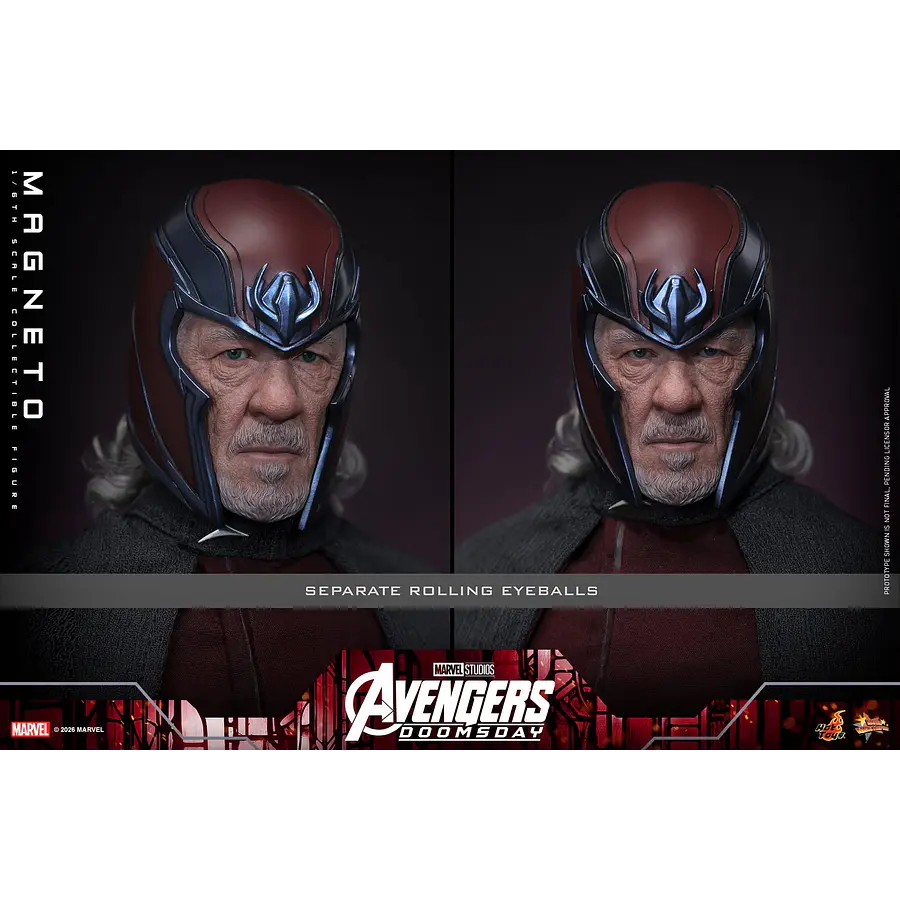 [Preventa Abierta] Avengers: Doomsday MMS912 Magneto 1/6th Scale Collectible Figure Hot Toys Collectibles 17