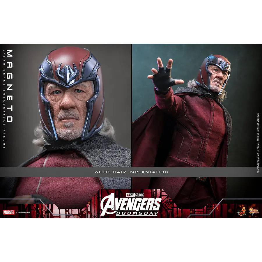 [Preventa Abierta] Avengers: Doomsday MMS912 Magneto 1/6th Scale Collectible Figure Hot Toys Collectibles 18