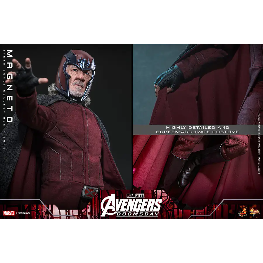 [Preventa Abierta] Avengers: Doomsday MMS912 Magneto 1/6th Scale Collectible Figure Hot Toys Collectibles 19