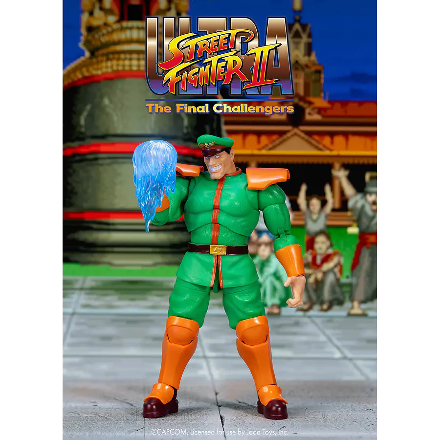 Ultra Street Fighter 2: The Final Challengers – M. Bison Deluxe “Player 2” 1/12 Scale Action Figure (Exclusive) 1