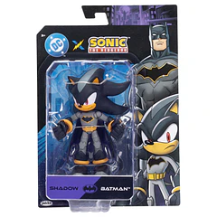 DC X Sonic the Hedgehog 5” Shadow as Batman Action Figure (Wave 2) Exclusive 1