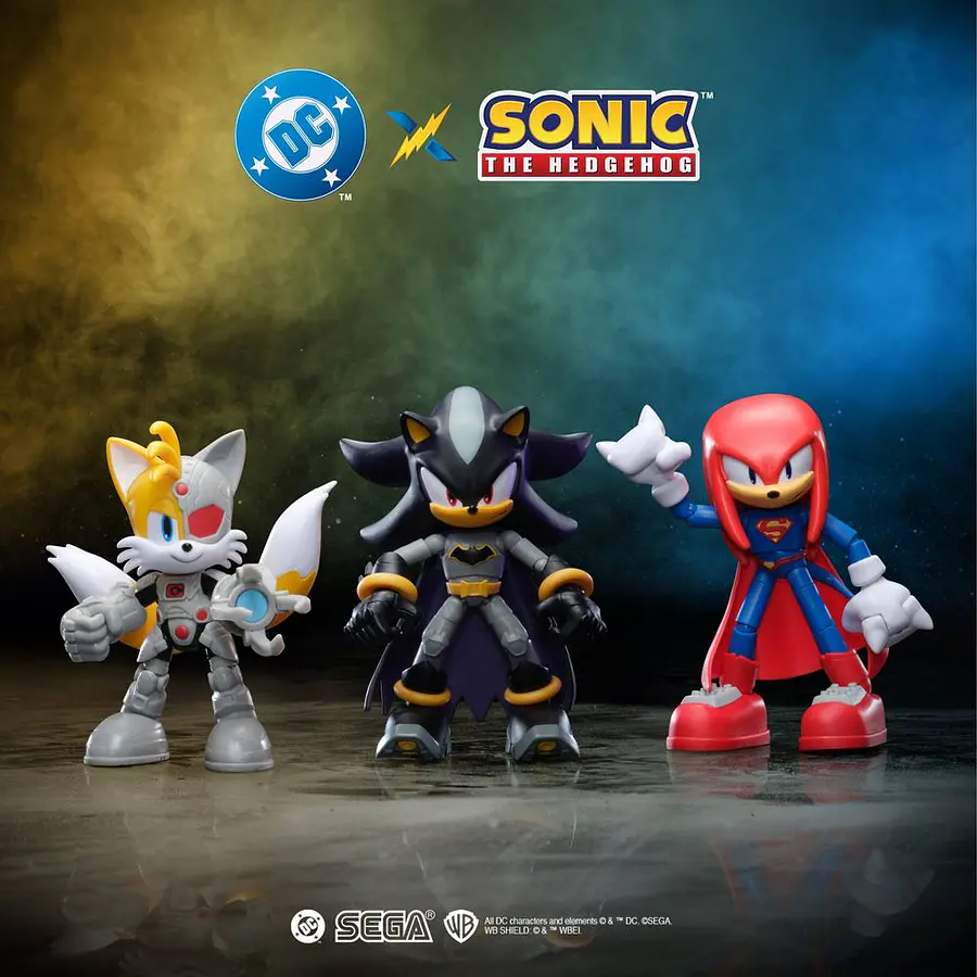 DC X Sonic the Hedgehog 5” Shadow as Batman Action Figure (Wave 2) Exclusive 6
