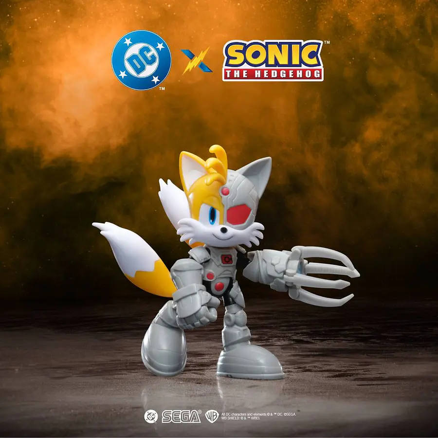 DC X Sonic the Hedgehog 5” Tails as Cyborg Action Figure (Wave 2) Exclusive 6