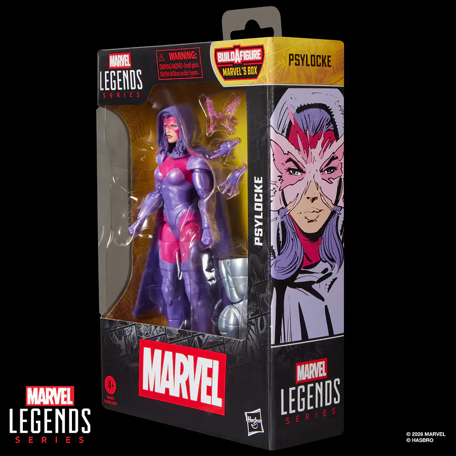 MARVEL LEGENDS SERIES PSYLOCKE 10