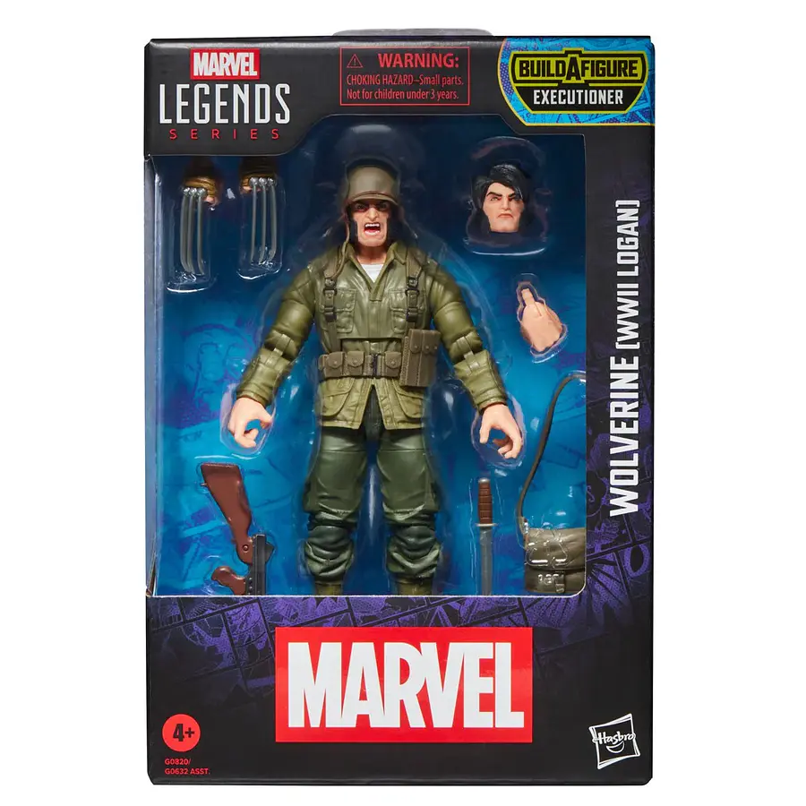 Marvel Legends Series Wolverine (WWII Logan) X-Men Comics WOVG0820 11