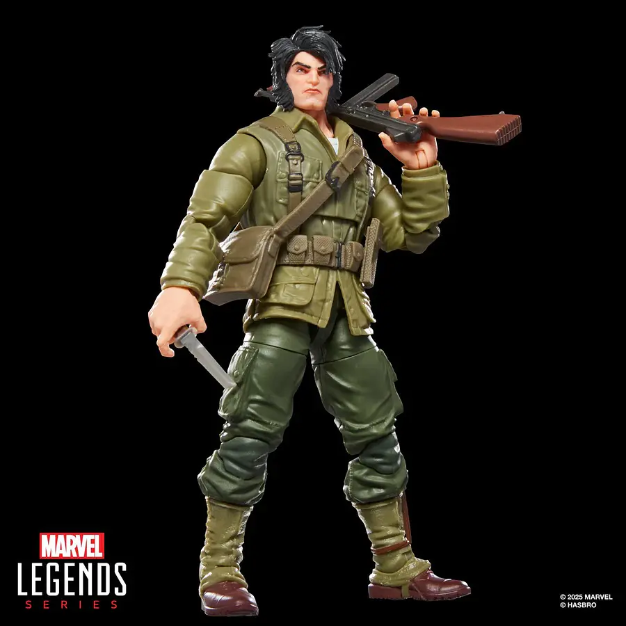 Marvel Legends Series Wolverine (WWII Logan) X-Men Comics WOVG0820 3
