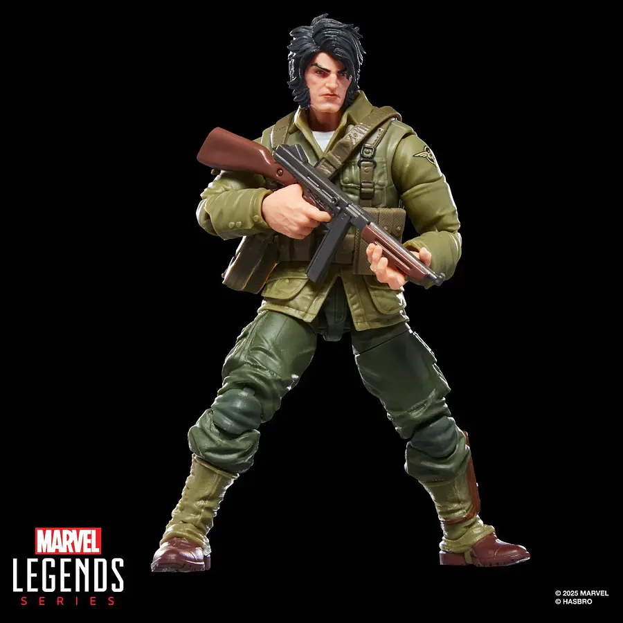 Marvel Legends Series Wolverine (WWII Logan) X-Men Comics WOVG0820 5