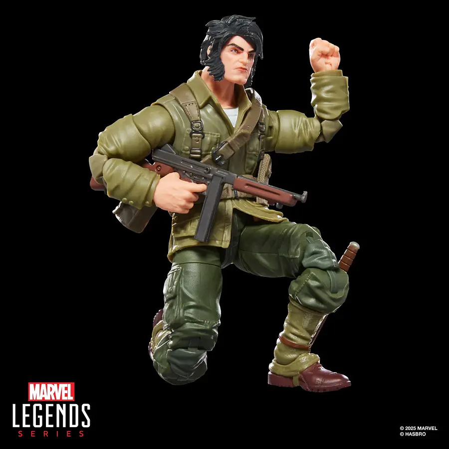 Marvel Legends Series Wolverine (WWII Logan) X-Men Comics WOVG0820 4