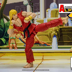 Street Fighter Alpha 3 Storm Arena Ken 1/12 Scale Action Figure (Restock) 18