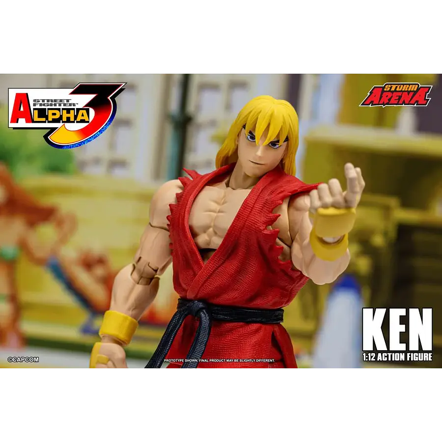 Street Fighter Alpha 3 Storm Arena Ken 1/12 Scale Action Figure (Restock) 19