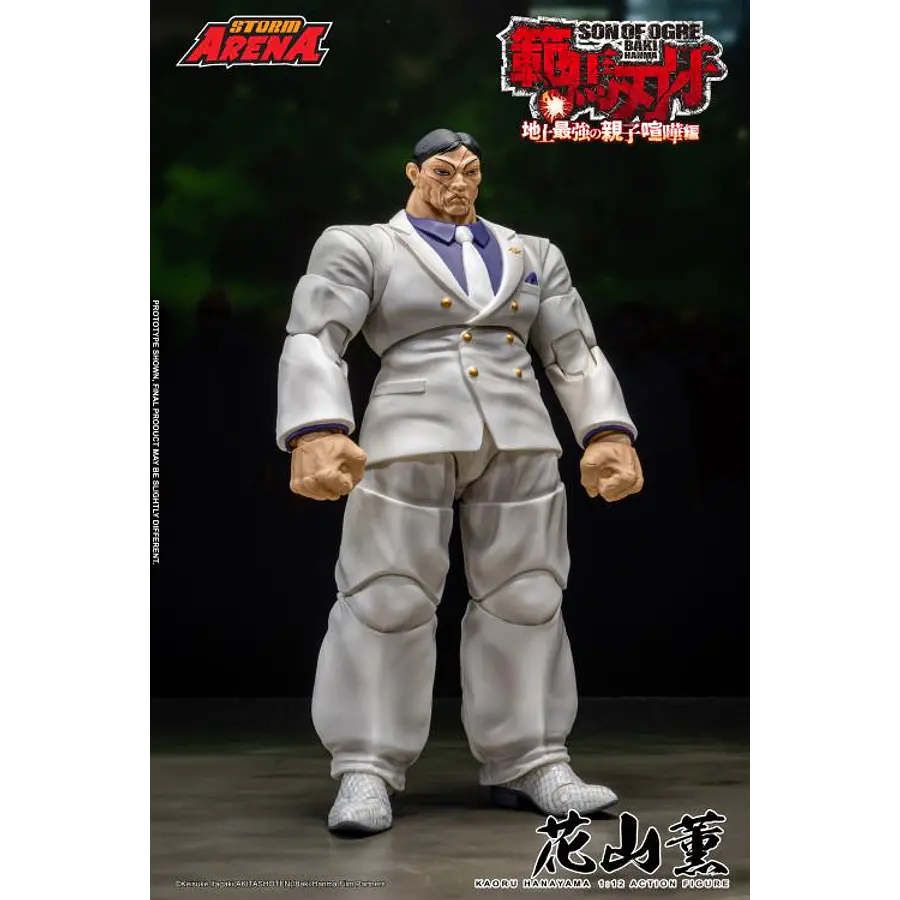 Baki Hanma: Son of Ogre Storm Arena Kaoru Hanayama 1/12 Scale Action Figure 3
