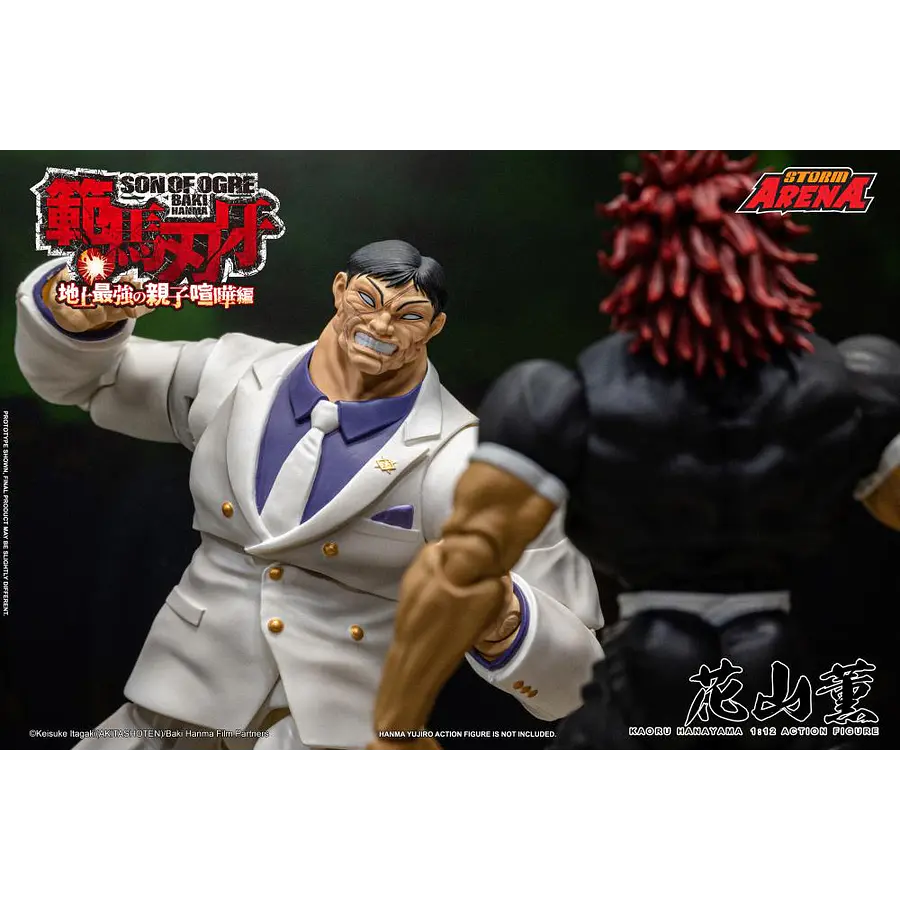Baki Hanma: Son of Ogre Storm Arena Kaoru Hanayama 1/12 Scale Action Figure 7