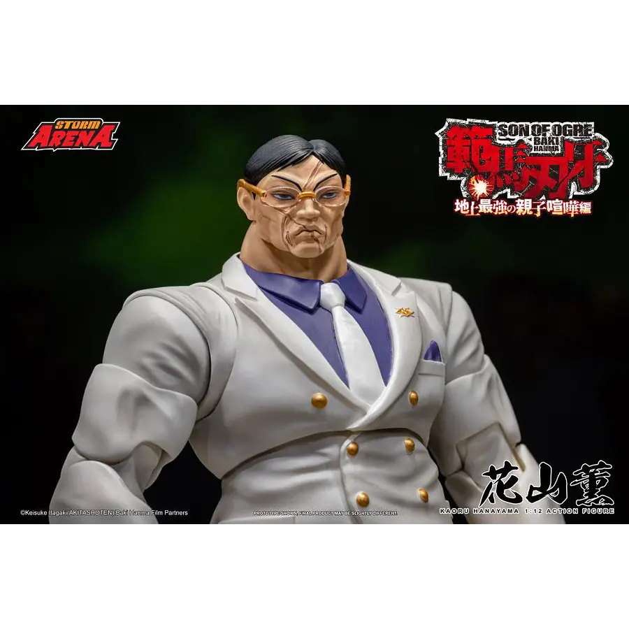 Baki Hanma: Son of Ogre Storm Arena Kaoru Hanayama 1/12 Scale Action Figure 8