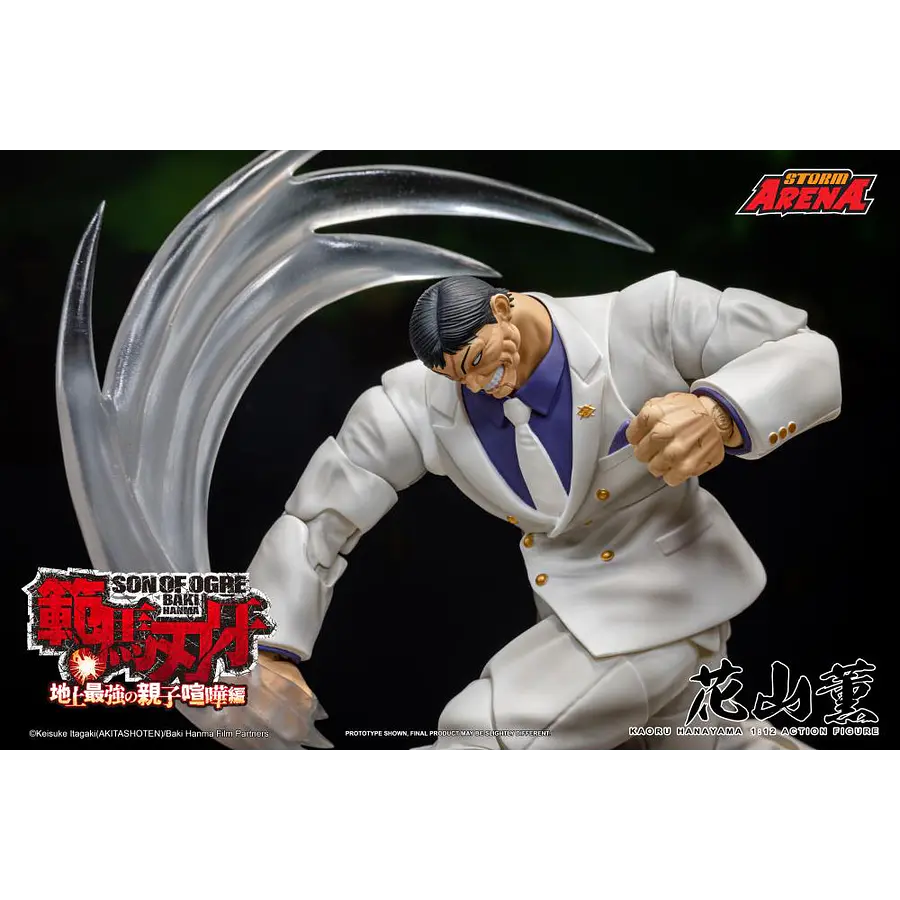Baki Hanma: Son of Ogre Storm Arena Kaoru Hanayama 1/12 Scale Action Figure 9