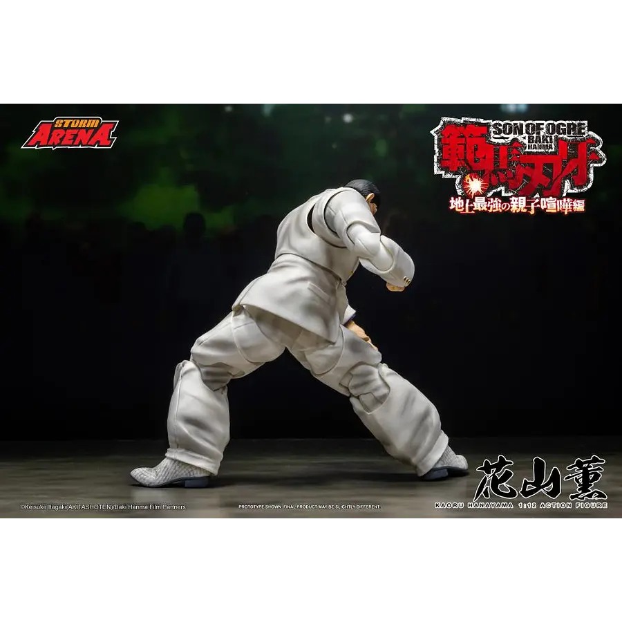 Baki Hanma: Son of Ogre Storm Arena Kaoru Hanayama 1/12 Scale Action Figure 11