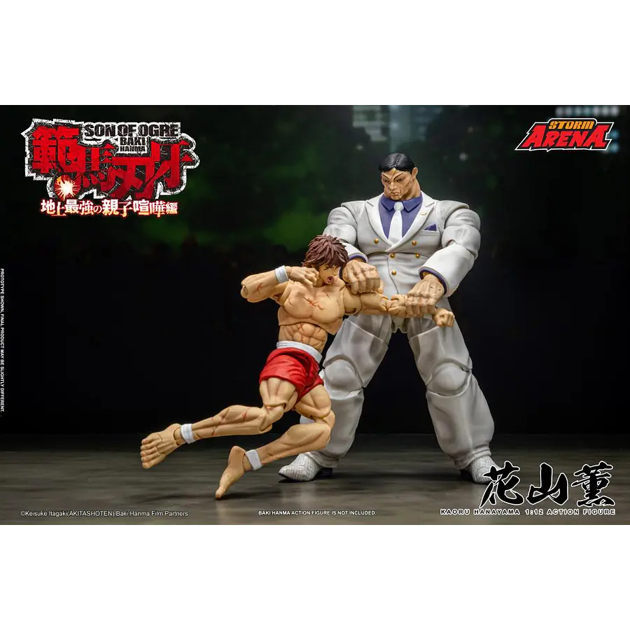Baki Hanma: Son of Ogre Storm Arena Kaoru Hanayama 1/12 Scale Action Figure 13