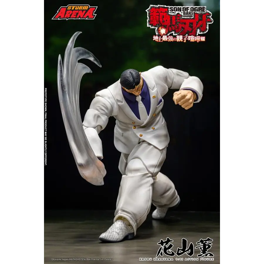 Baki Hanma: Son of Ogre Storm Arena Kaoru Hanayama 1/12 Scale Action Figure 14
