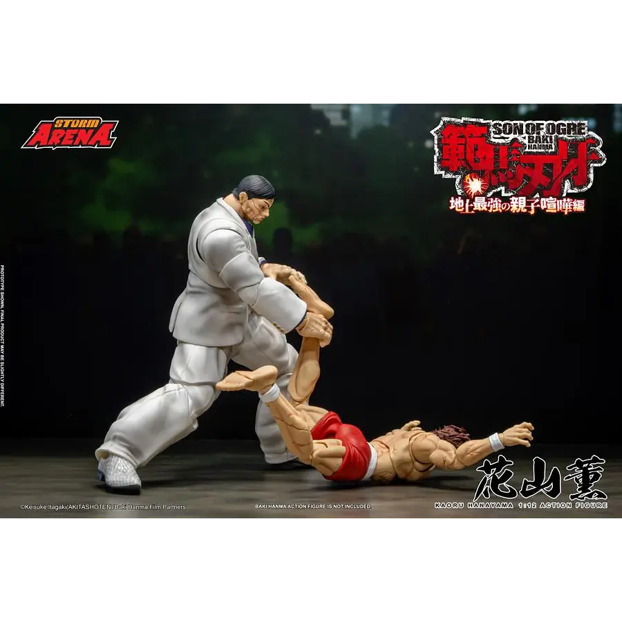 Baki Hanma: Son of Ogre Storm Arena Kaoru Hanayama 1/12 Scale Action Figure 15