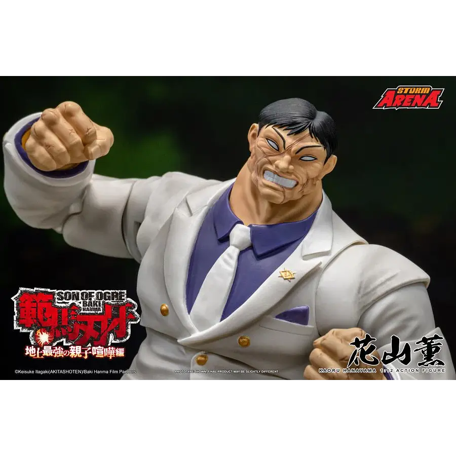 Baki Hanma: Son of Ogre Storm Arena Kaoru Hanayama 1/12 Scale Action Figure 16