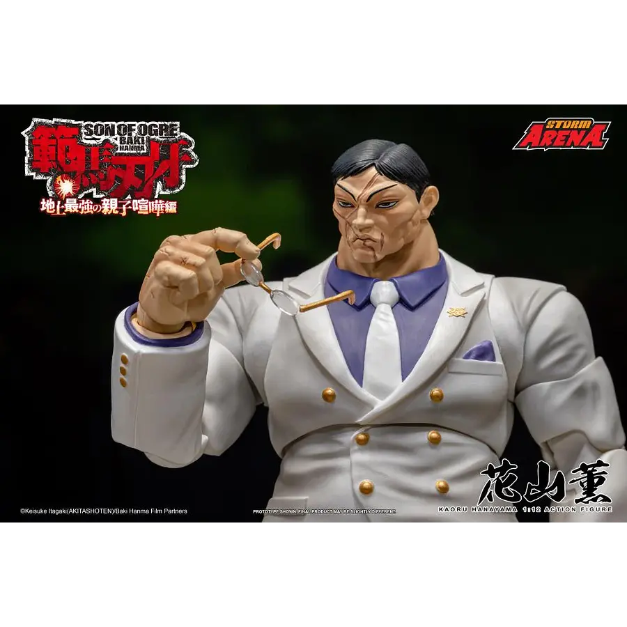 Baki Hanma: Son of Ogre Storm Arena Kaoru Hanayama 1/12 Scale Action Figure 17
