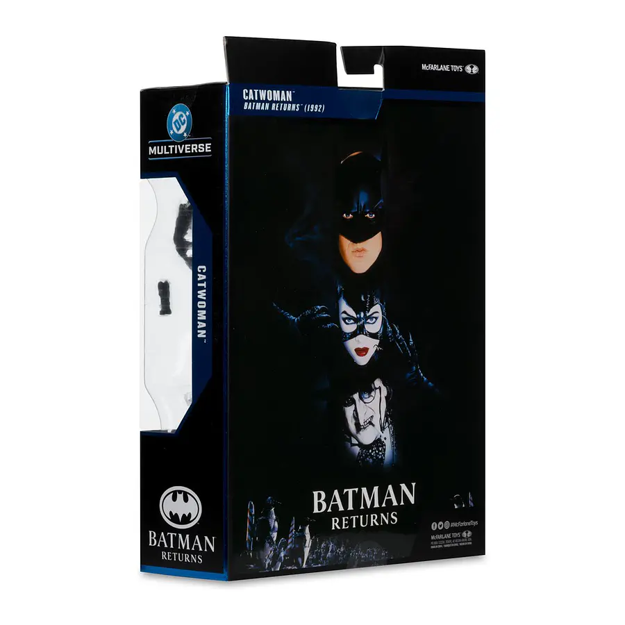 [Preventa Abierta] DC Multiverse Deluxe Theatrical Edition Wave 5 Batman Returns Battle Damaged Catwoman 7-Inch Scale Action Figure 9