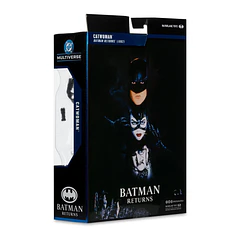 [Preventa Abierta] DC Multiverse Deluxe Theatrical Edition Wave 5 Batman Returns Battle Damaged Catwoman 7-Inch Scale Action Figure 9