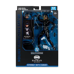 [Preventa Abierta] DC Multiverse Deluxe Theatrical Edition Wave 5 Batman Returns Battle Damaged Catwoman 7-Inch Scale Action Figure 3