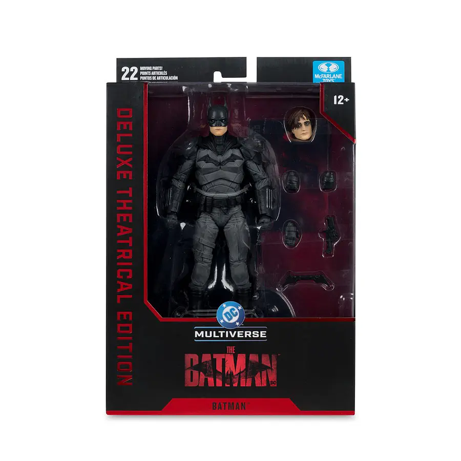 [Preventa Abierta] DC Multiverse Deluxe Theatrical Edition Wave 5 The Batman 2022 Batman 7-Inch Scale Action Figure 3