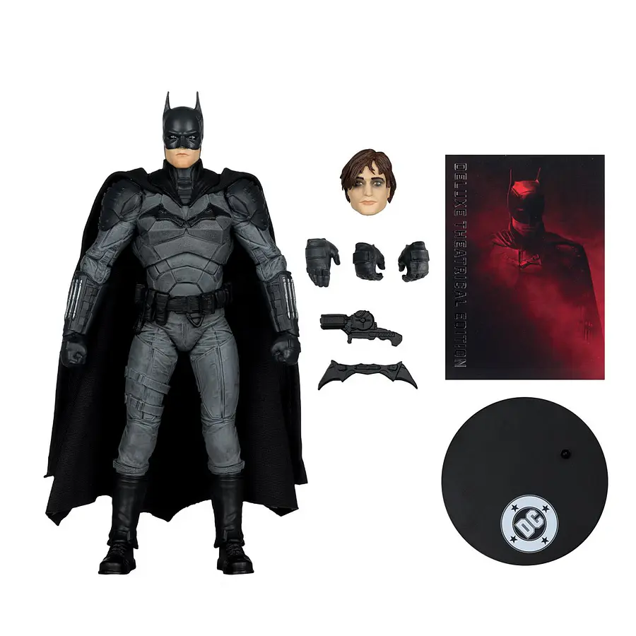 [Preventa Abierta] DC Multiverse Deluxe Theatrical Edition Wave 5 The Batman 2022 Batman 7-Inch Scale Action Figure 2