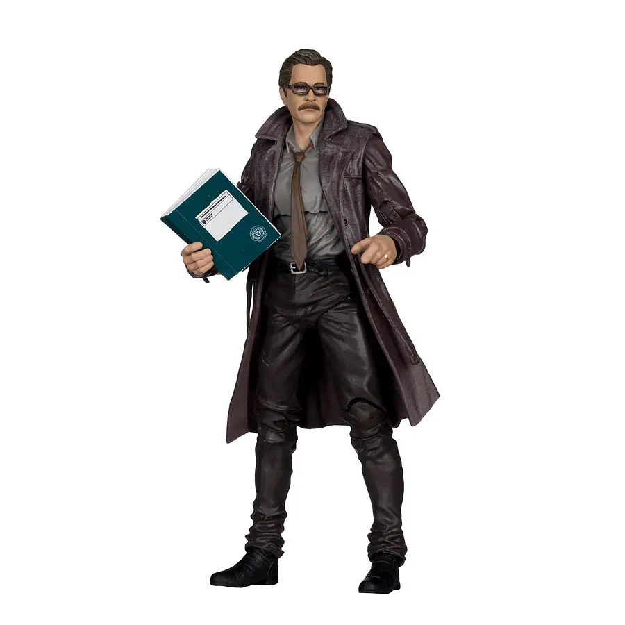 [Preventa Abierta] DC Multiverse Deluxe Theatrical Edition Wave 5 The Dark Knight Commissioner Gordon 7-Inch Scale Action Figure 5