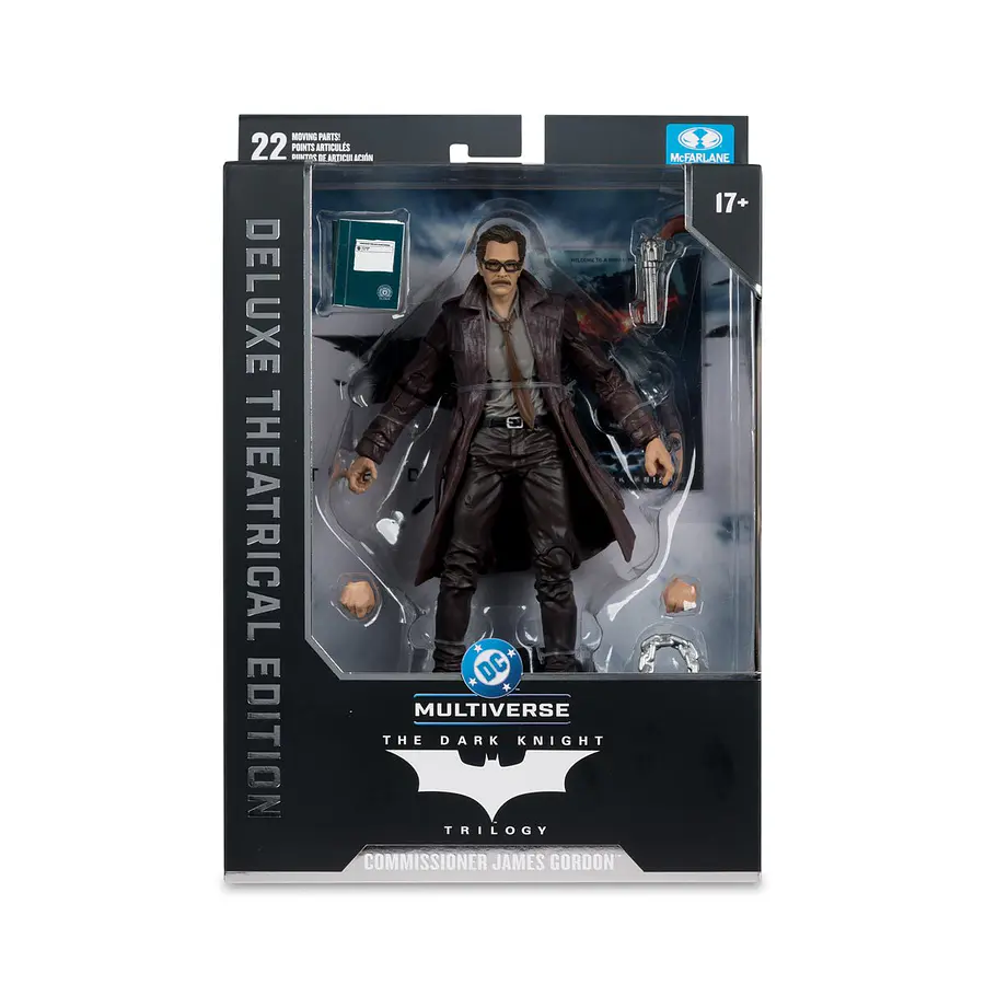 [Preventa Abierta] DC Multiverse Deluxe Theatrical Edition Wave 5 The Dark Knight Commissioner Gordon 7-Inch Scale Action Figure 3