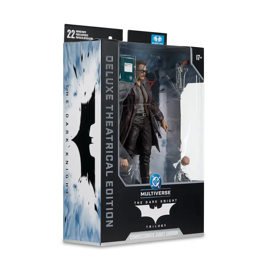 [Preventa Abierta] DC Multiverse Deluxe Theatrical Edition Wave 5 The Dark Knight Commissioner Gordon 7-Inch Scale Action Figure 8