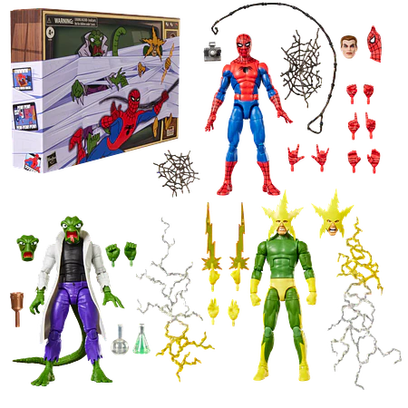 [Preventa Express] Marvel Legends Series Spider-Man, Marvel's Lizard, & Marvel's Electro (SDCC 2026)