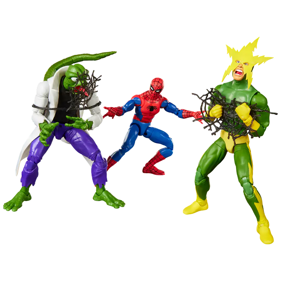 [Preventa Express] Marvel Legends Series Spider-Man, Marvel's Lizard, & Marvel's Electro (SDCC 2026) 1