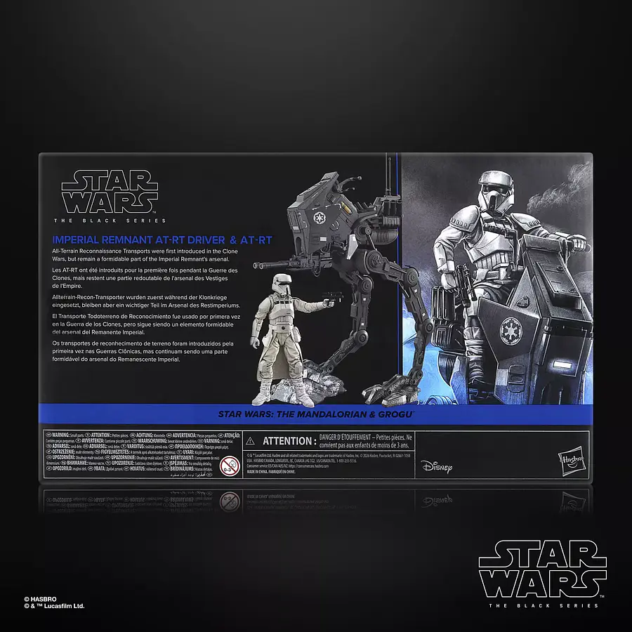 [Preventa Abierta] STAR WARS The Black Series Imperial Remnant AT-RT Driver & AT-RT (Exclusive) 8