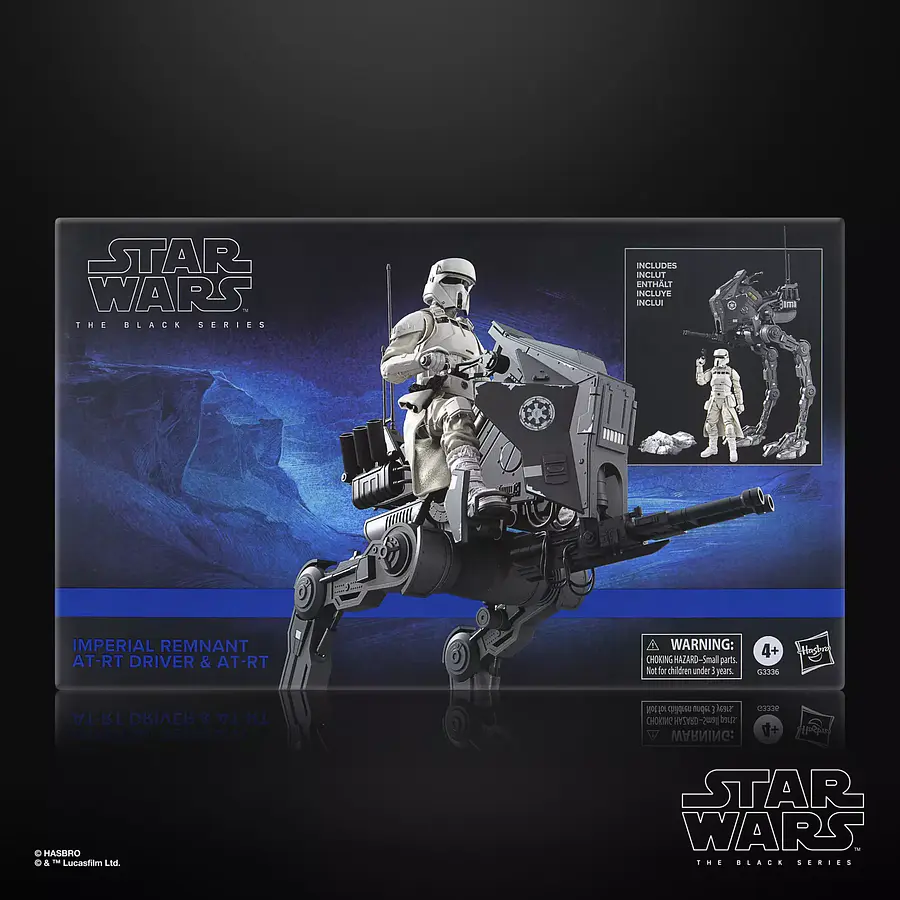 [Preventa Abierta] STAR WARS The Black Series Imperial Remnant AT-RT Driver & AT-RT (Exclusive) 1