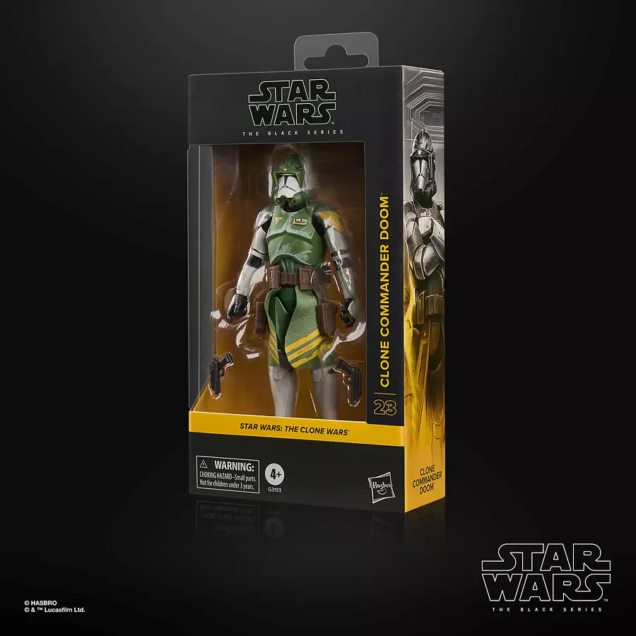 STAR WARS The Black Series Clone Commander Doom (Exclusive) 9