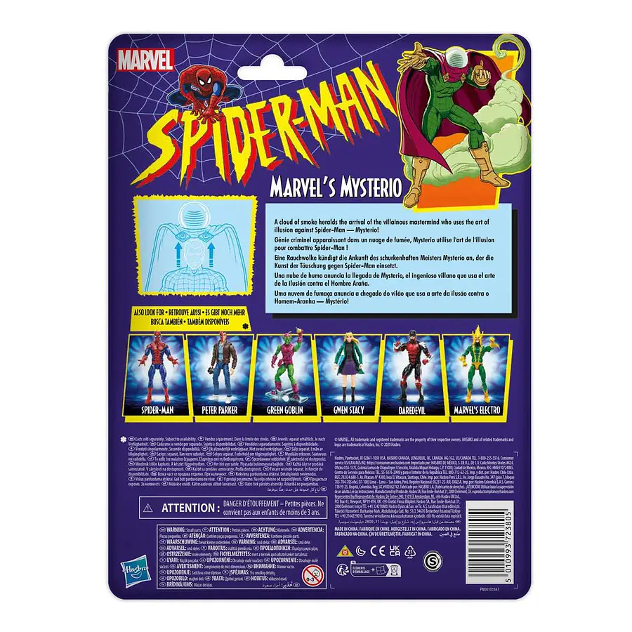 [Preventa Abierta] Marvel Legends Retro Collection Spider-Man Mysterio (Restock) 5