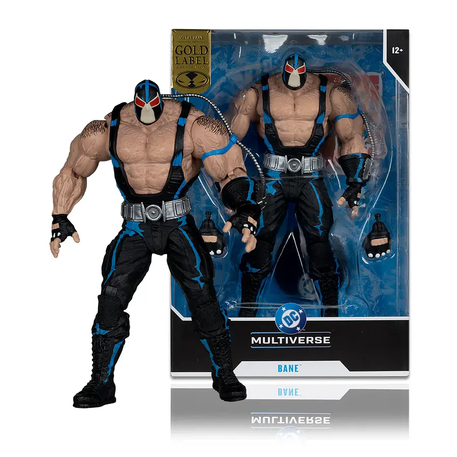 [Preventa Express] DC Multiverse Bane (Knightfall) Mega Figure Gold Label McFarlane Toys (Exclusive) 1