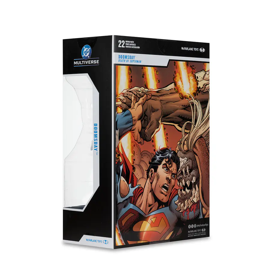 [Preventa Express] DC Multiverse Doomsday (Death of Superman) Mega Figure Gold Label McFarlane Toys (Exclusive) 9