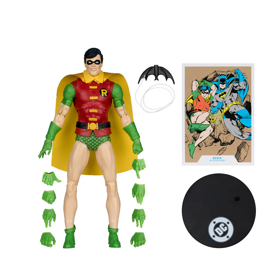 [Preventa Express] DC Multiverse Robin (Silver Age) 7in Action Figure Gold Label McFarlane Toys (Exclusive) 2