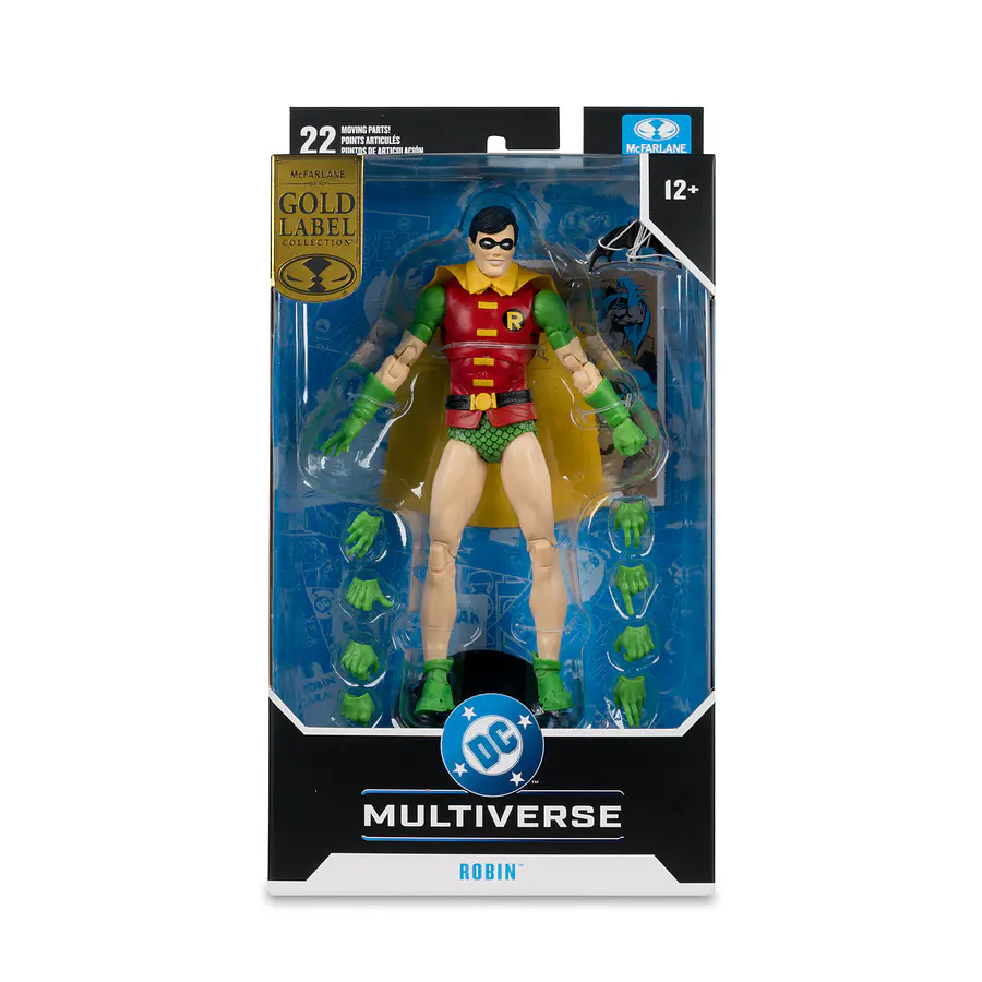 [Preventa Express] DC Multiverse Robin (Silver Age) 7in Action Figure Gold Label McFarlane Toys (Exclusive) 3