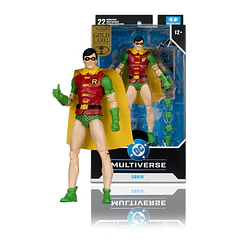 [Preventa Express] DC Multiverse Robin (Silver Age) 7in Action Figure Gold Label McFarlane Toys (Exclusive) 1
