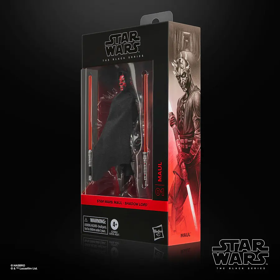 Star Wars: The Black Series Maul (Maul- Shadow Lord) Action Figure 11