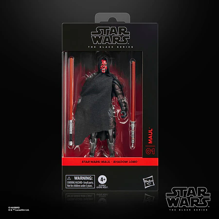 Star Wars: The Black Series Maul (Maul- Shadow Lord) Action Figure