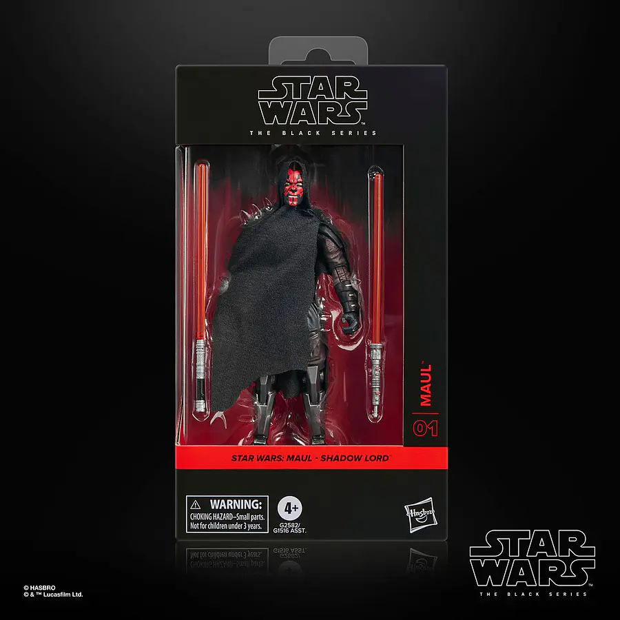 Star Wars: The Black Series Maul (Maul- Shadow Lord) Action Figure 1